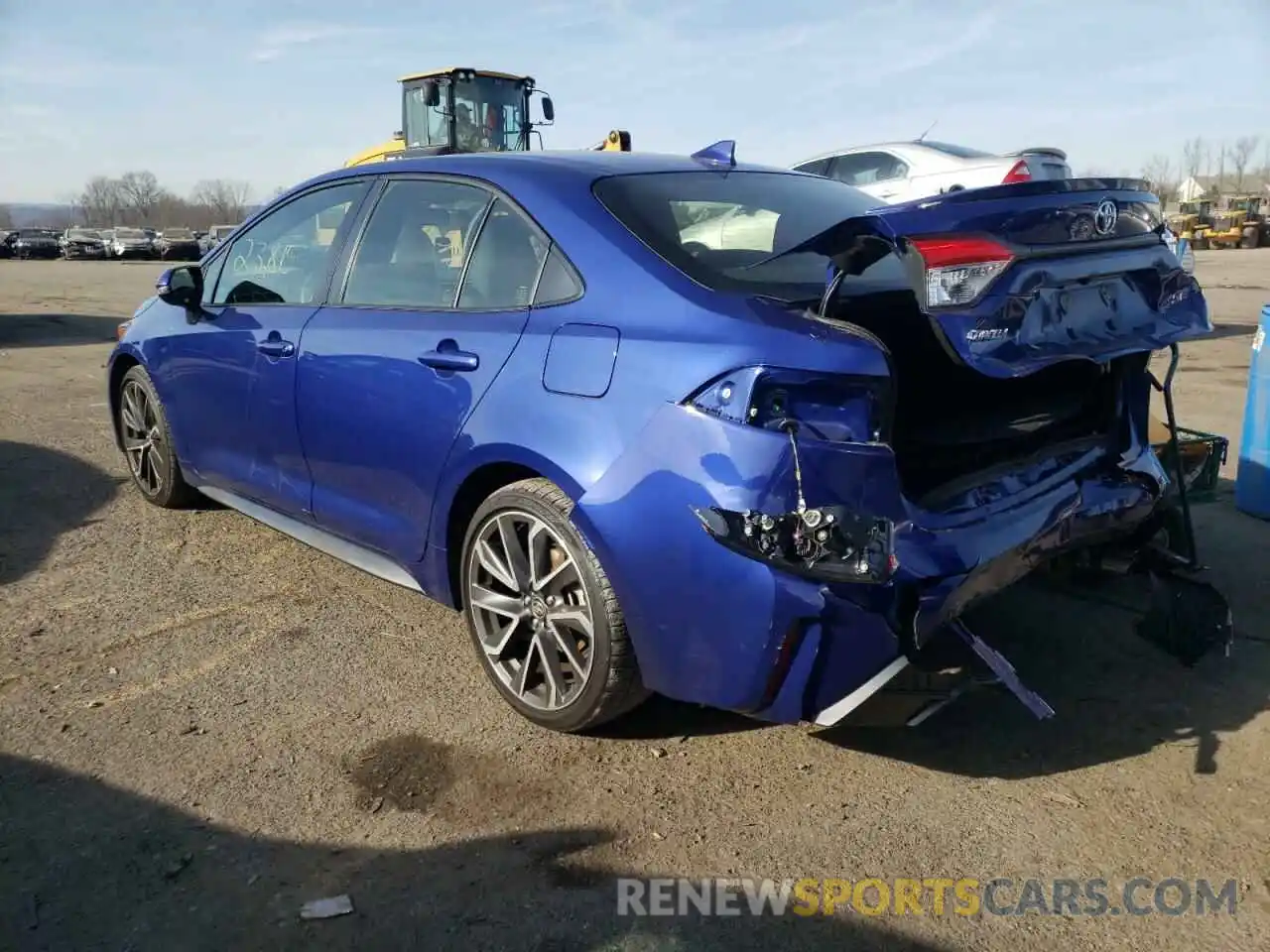 3 Photograph of a damaged car JTDS4MCE4MJ069463 TOYOTA COROLLA 2021