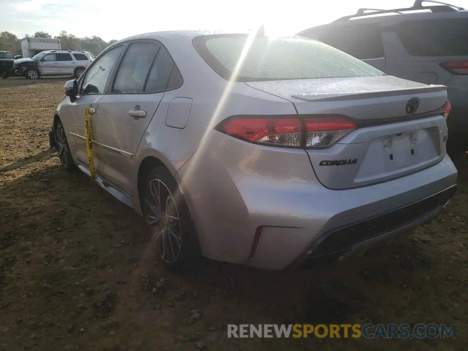 3 Photograph of a damaged car JTDS4MCE4MJ069494 TOYOTA COROLLA 2021