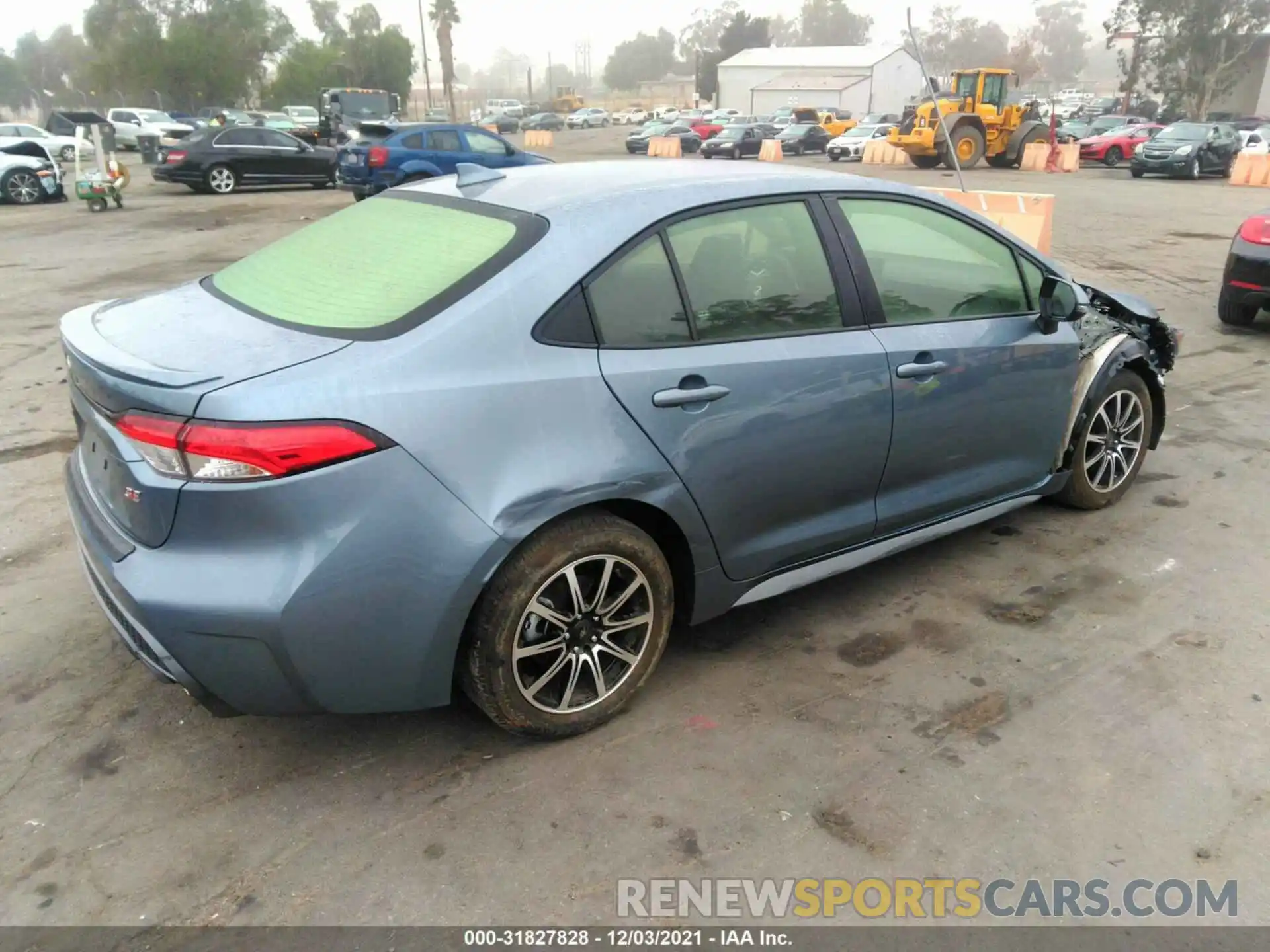 4 Photograph of a damaged car JTDS4MCE4MJ073223 TOYOTA COROLLA 2021