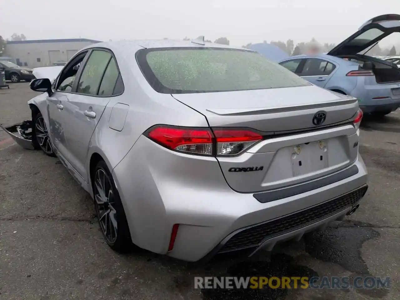 3 Photograph of a damaged car JTDS4MCE4MJ073321 TOYOTA COROLLA 2021