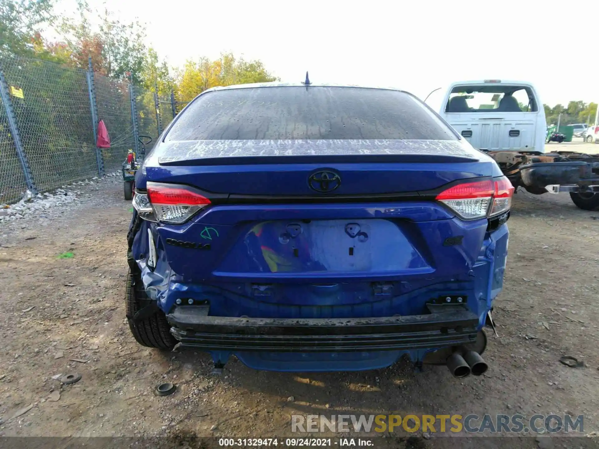 6 Photograph of a damaged car JTDS4MCE4MJ073805 TOYOTA COROLLA 2021