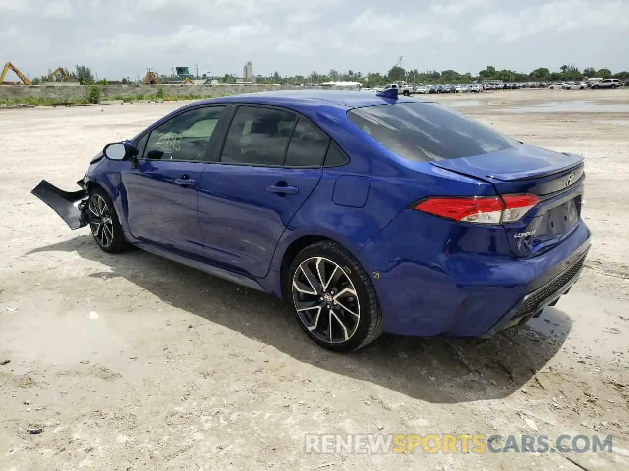 3 Photograph of a damaged car JTDS4MCE4MJ074839 TOYOTA COROLLA 2021