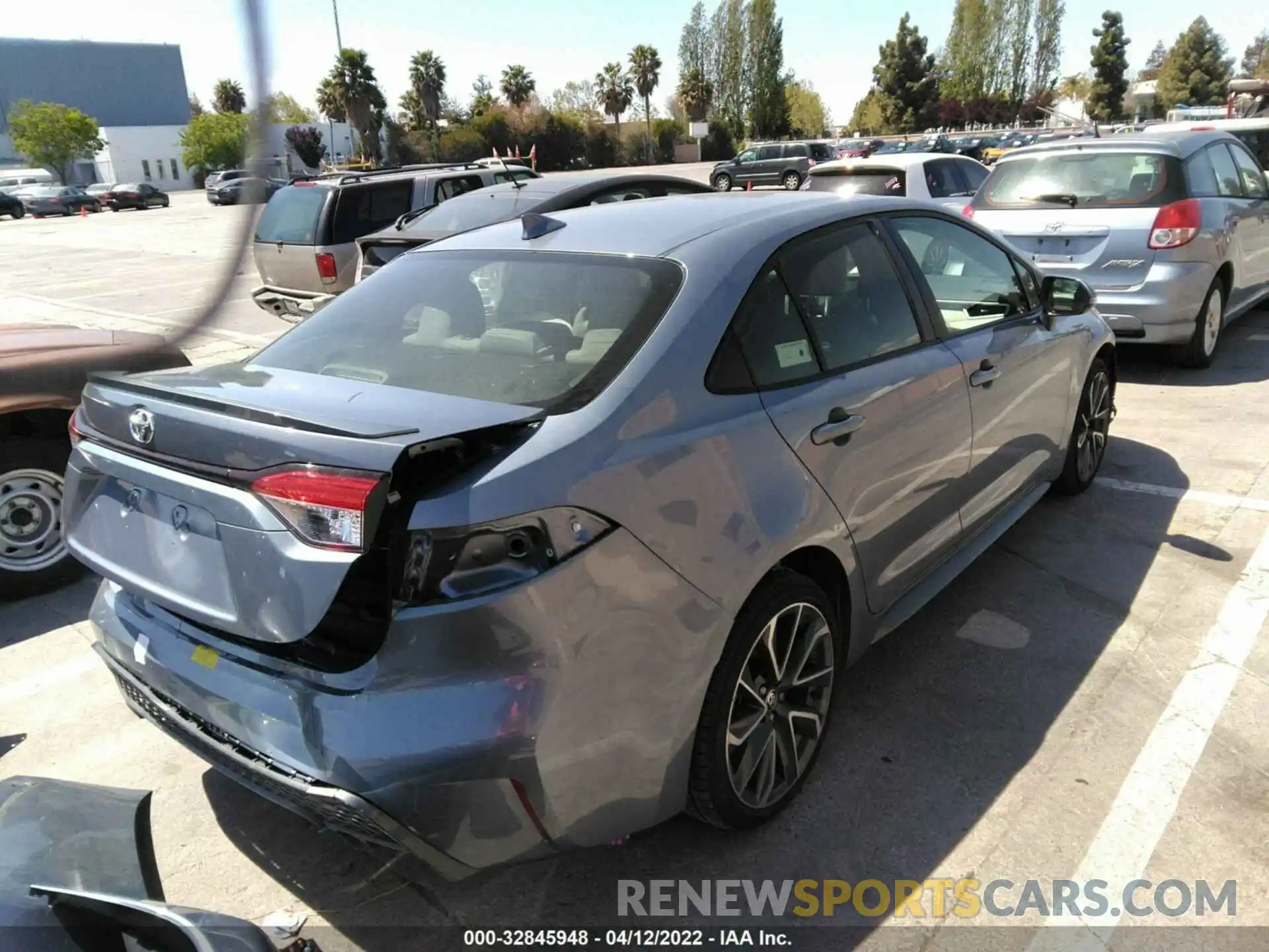 4 Photograph of a damaged car JTDS4MCE4MJ074923 TOYOTA COROLLA 2021