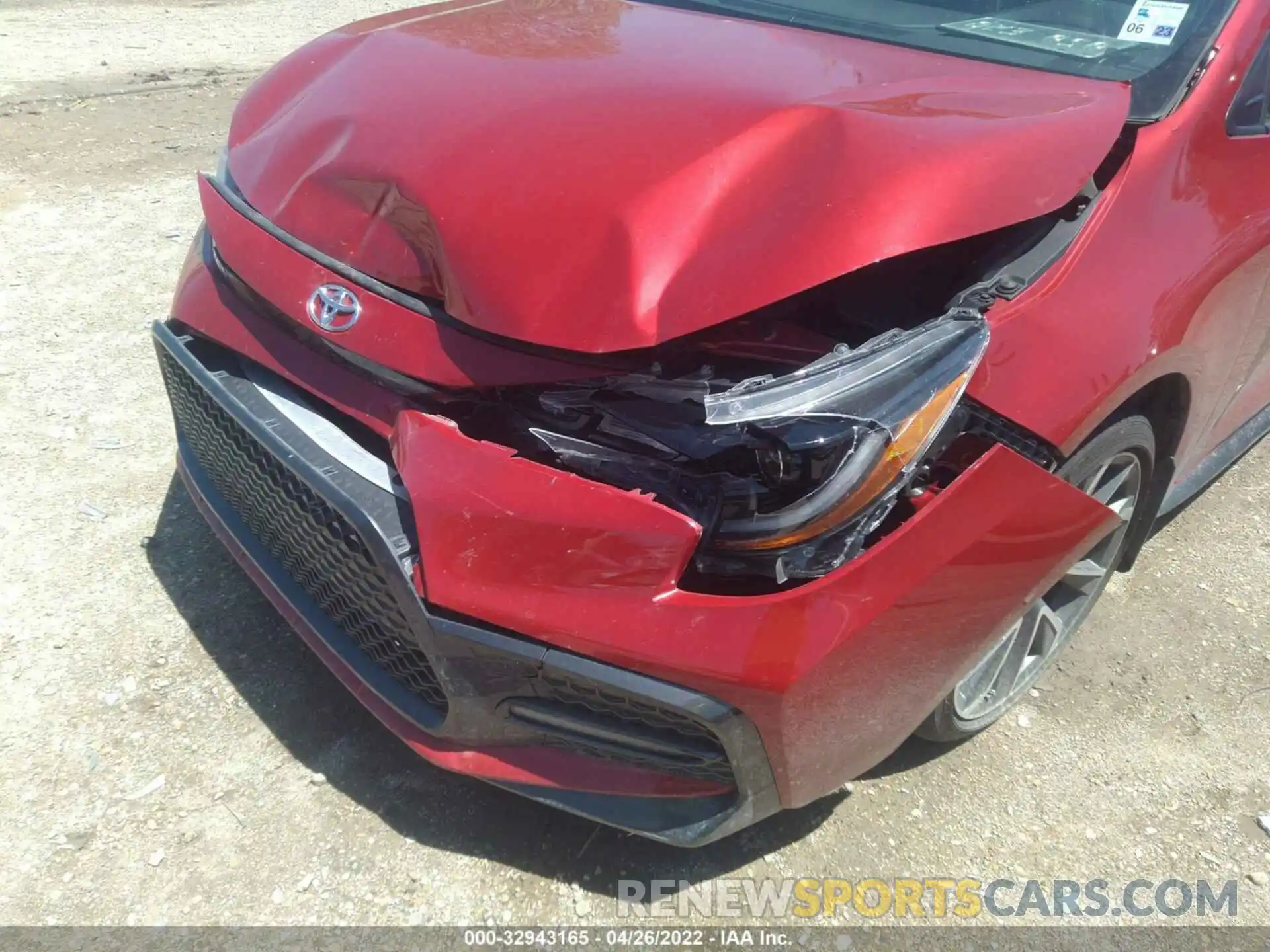 6 Photograph of a damaged car JTDS4MCE4MJ075487 TOYOTA COROLLA 2021