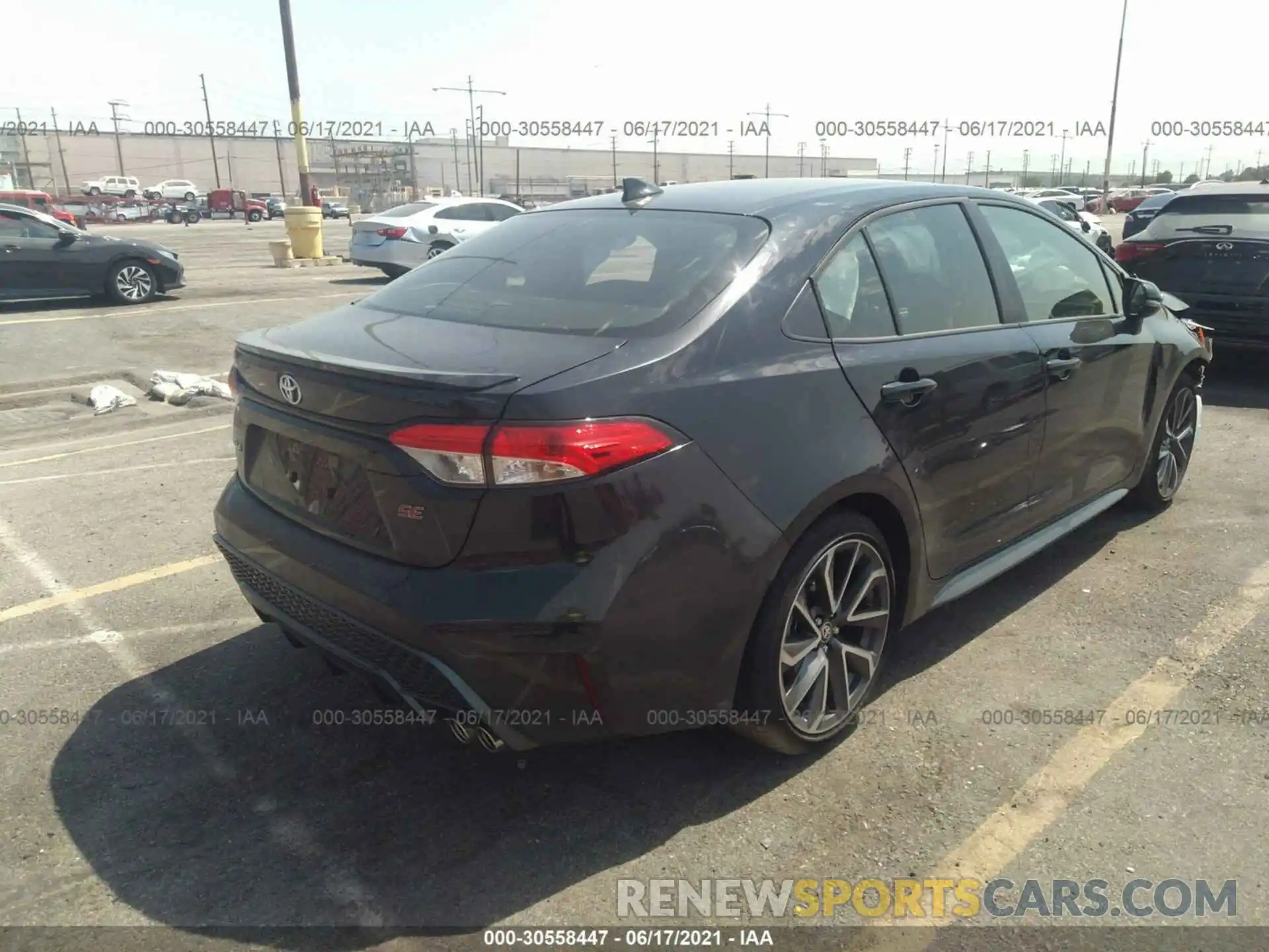 4 Photograph of a damaged car JTDS4MCE4MJ077837 TOYOTA COROLLA 2021