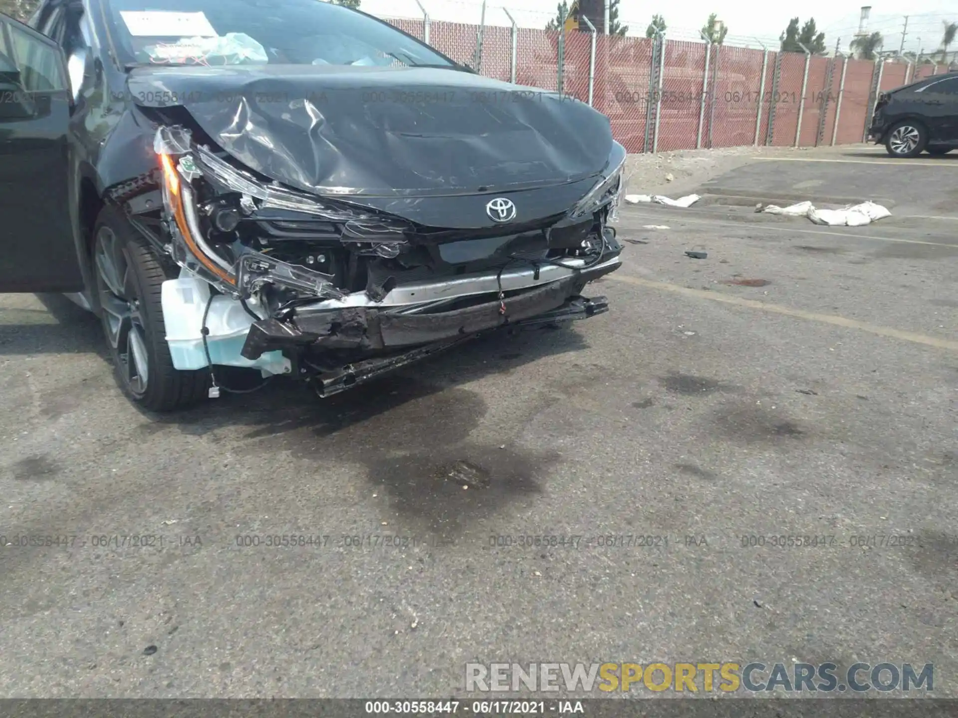 6 Photograph of a damaged car JTDS4MCE4MJ077837 TOYOTA COROLLA 2021