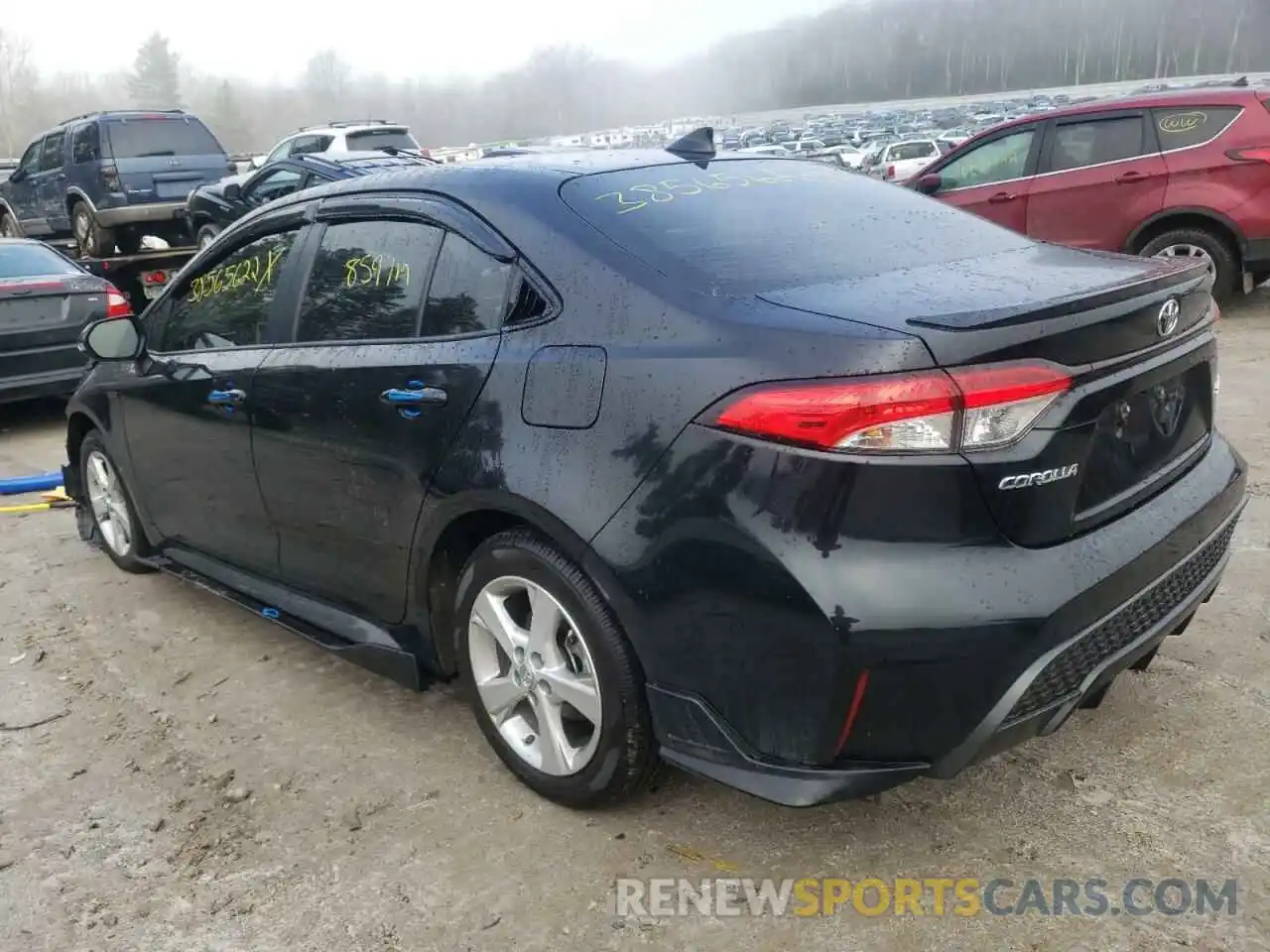 3 Photograph of a damaged car JTDS4MCE4MJ079653 TOYOTA COROLLA 2021