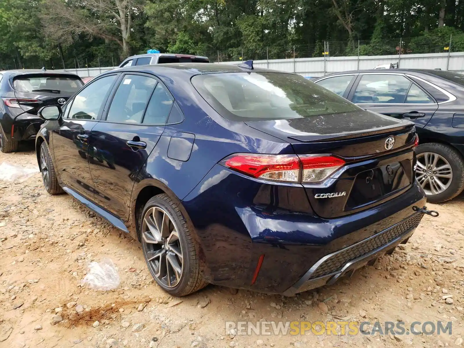 3 Photograph of a damaged car JTDS4MCE5MJ057600 TOYOTA COROLLA 2021