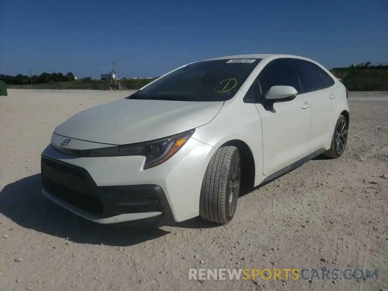 2 Photograph of a damaged car JTDS4MCE5MJ057631 TOYOTA COROLLA 2021