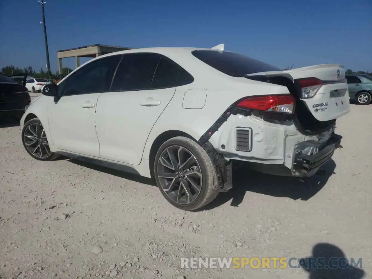 3 Photograph of a damaged car JTDS4MCE5MJ057631 TOYOTA COROLLA 2021