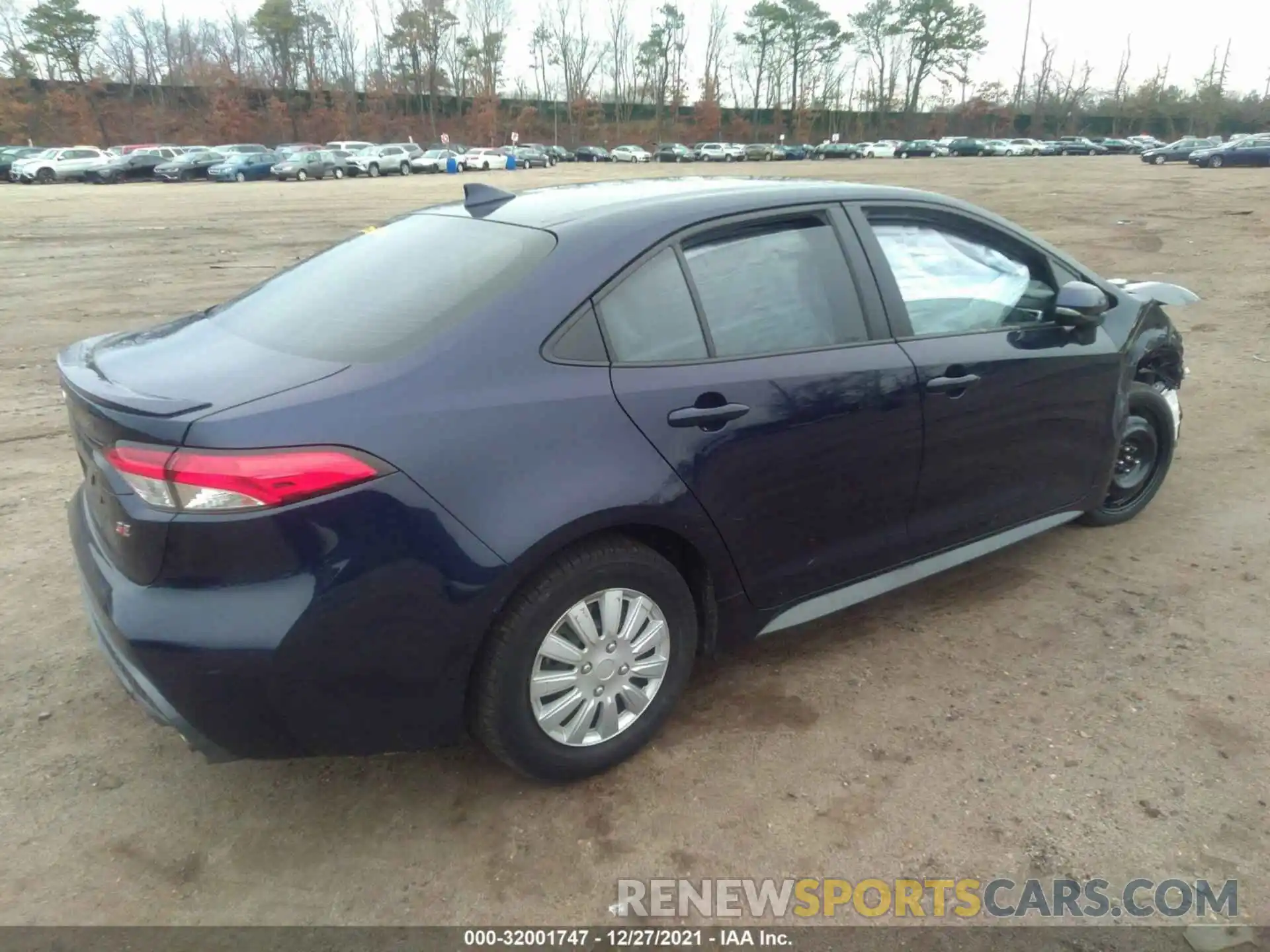 4 Photograph of a damaged car JTDS4MCE5MJ061131 TOYOTA COROLLA 2021