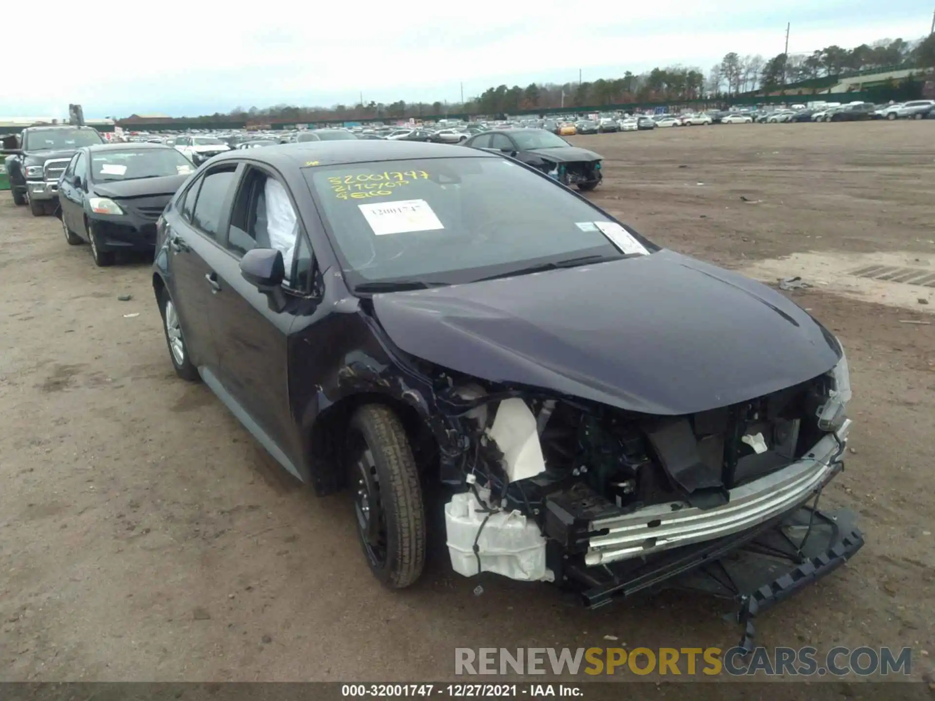 6 Photograph of a damaged car JTDS4MCE5MJ061131 TOYOTA COROLLA 2021