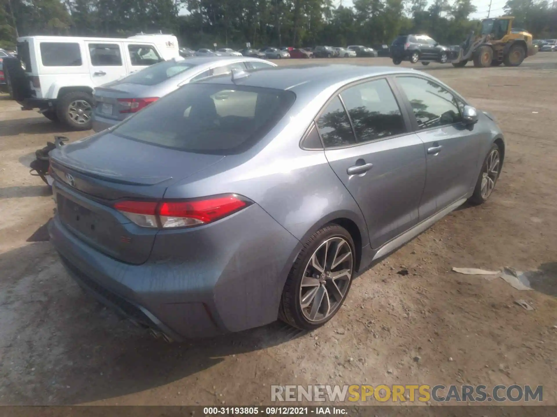 4 Photograph of a damaged car JTDS4MCE5MJ061517 TOYOTA COROLLA 2021