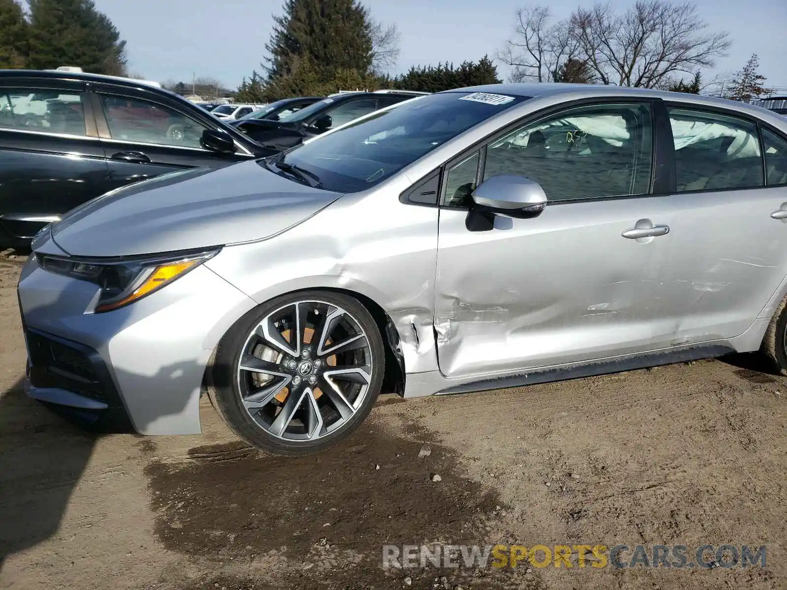 9 Photograph of a damaged car JTDS4MCE5MJ063526 TOYOTA COROLLA 2021