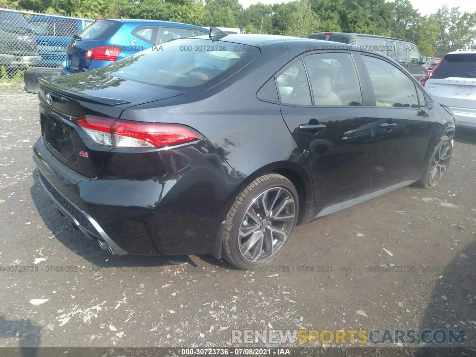 4 Photograph of a damaged car JTDS4MCE5MJ064031 TOYOTA COROLLA 2021