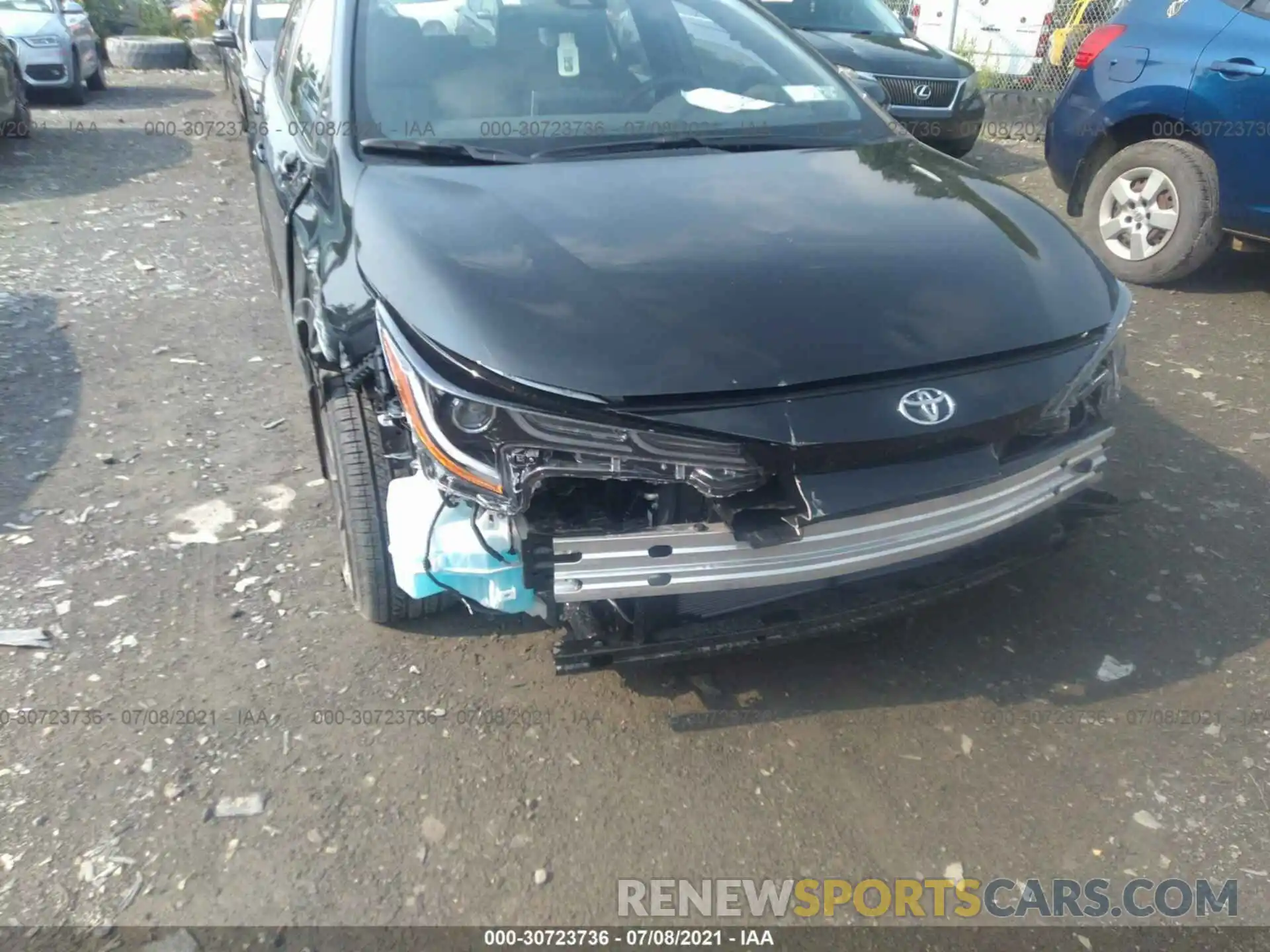 6 Photograph of a damaged car JTDS4MCE5MJ064031 TOYOTA COROLLA 2021