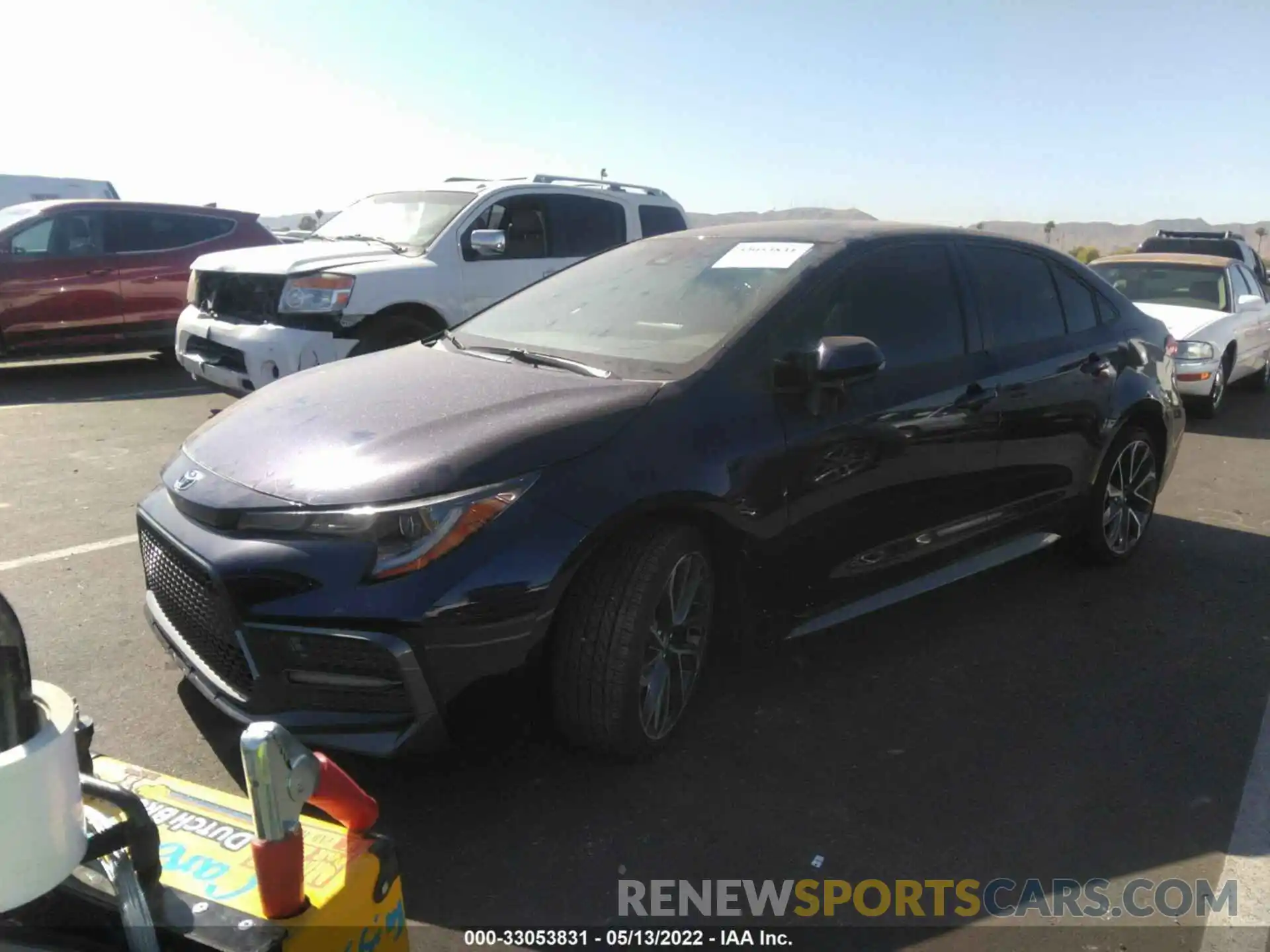 2 Photograph of a damaged car JTDS4MCE5MJ065017 TOYOTA COROLLA 2021