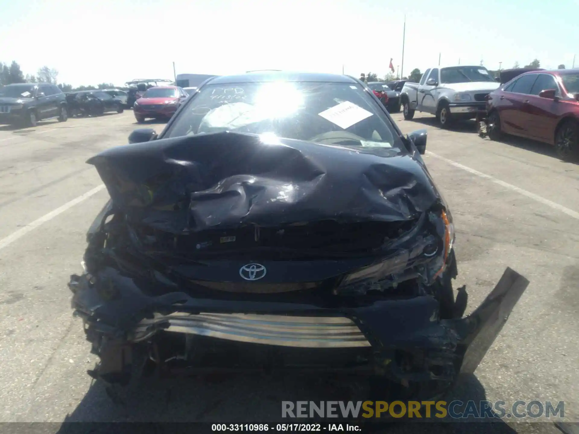 6 Photograph of a damaged car JTDS4MCE5MJ065180 TOYOTA COROLLA 2021