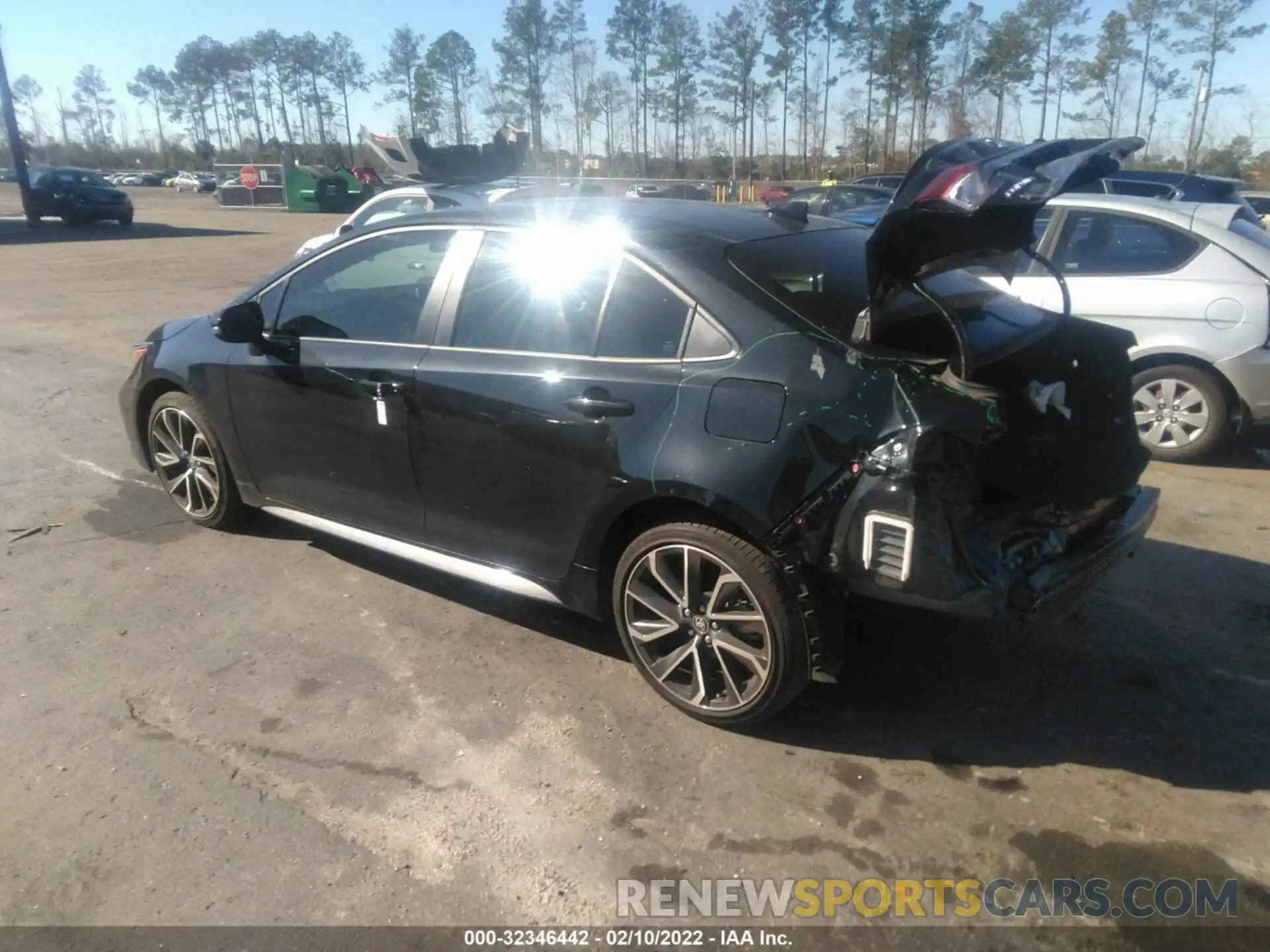 3 Photograph of a damaged car JTDS4MCE5MJ066216 TOYOTA COROLLA 2021