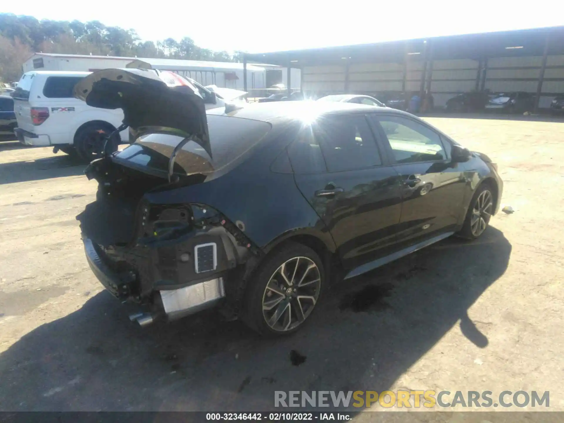 4 Photograph of a damaged car JTDS4MCE5MJ066216 TOYOTA COROLLA 2021