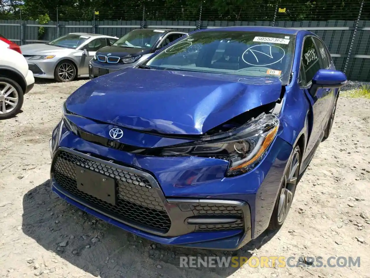 9 Photograph of a damaged car JTDS4MCE5MJ066586 TOYOTA COROLLA 2021