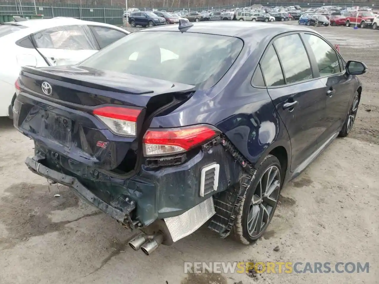 4 Photograph of a damaged car JTDS4MCE5MJ069472 TOYOTA COROLLA 2021