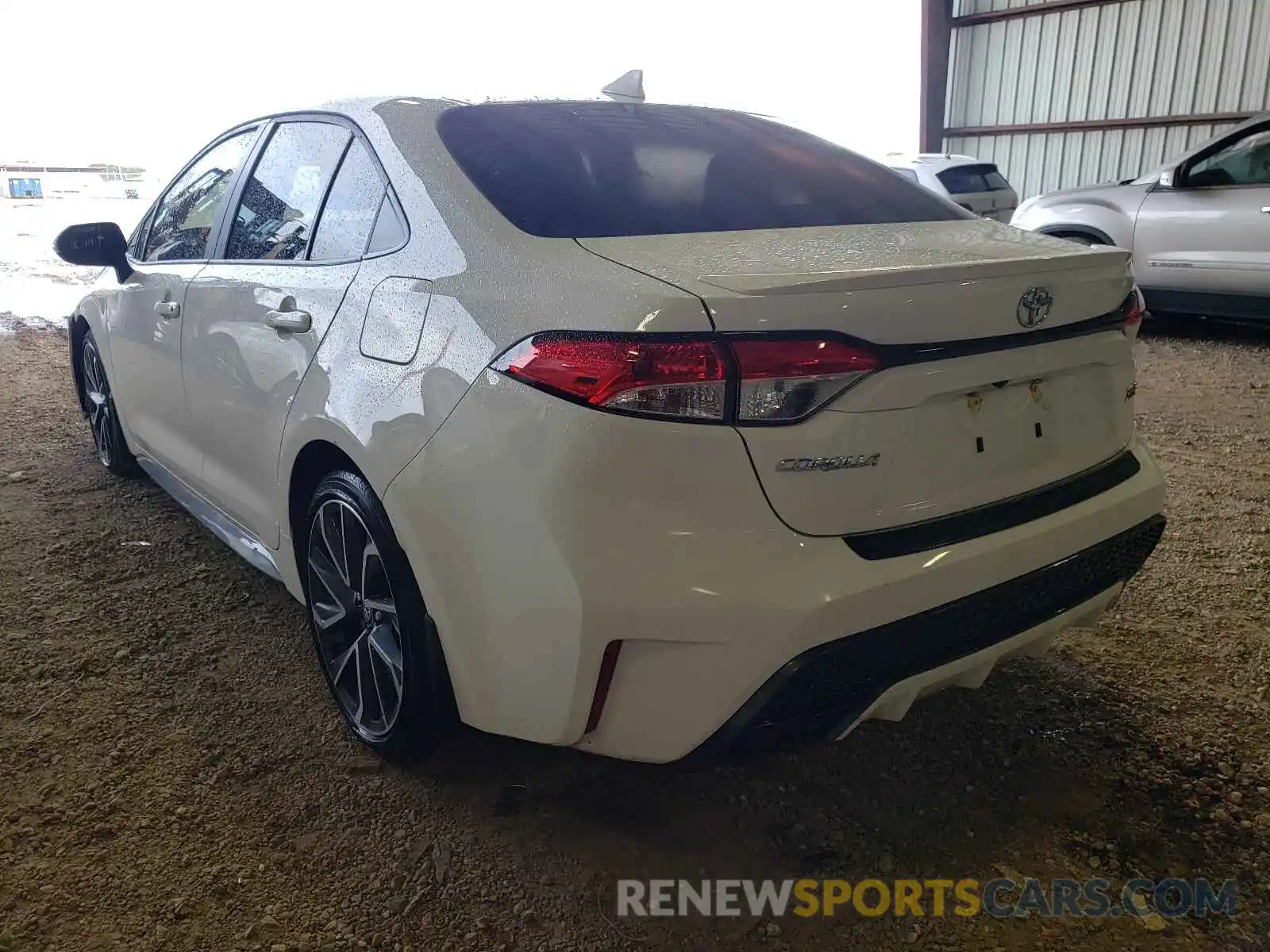 3 Photograph of a damaged car JTDS4MCE5MJ069634 TOYOTA COROLLA 2021