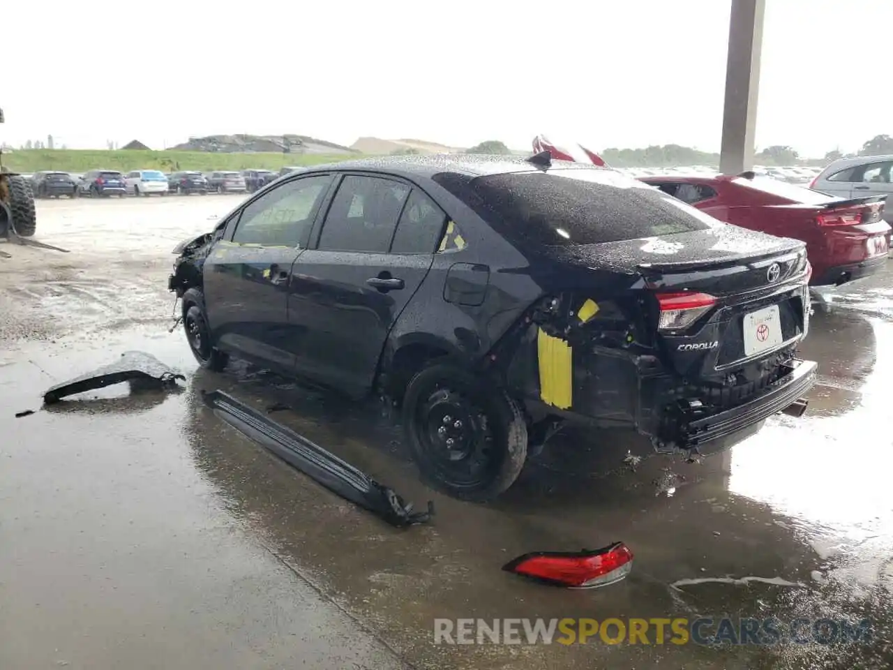 3 Photograph of a damaged car JTDS4MCE5MJ070167 TOYOTA COROLLA 2021