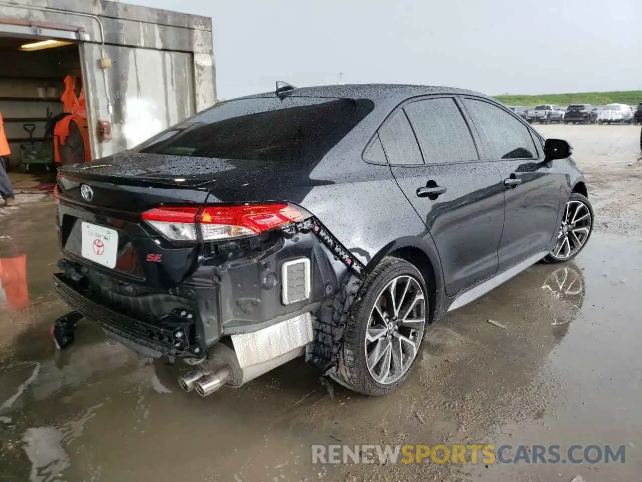 4 Photograph of a damaged car JTDS4MCE5MJ070167 TOYOTA COROLLA 2021