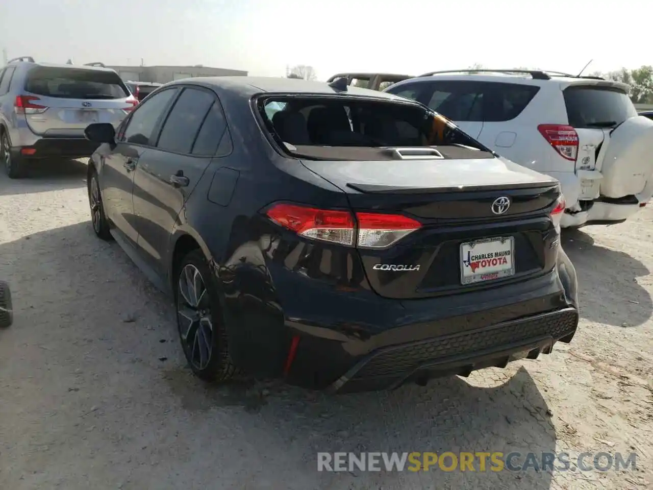 3 Photograph of a damaged car JTDS4MCE5MJ072629 TOYOTA COROLLA 2021