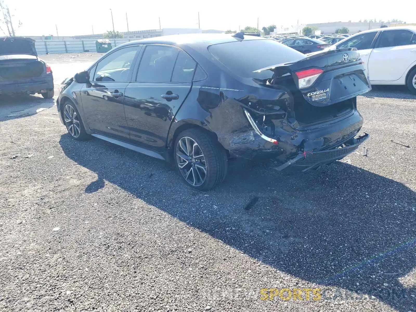 3 Photograph of a damaged car JTDS4MCE5MJ073120 TOYOTA COROLLA 2021