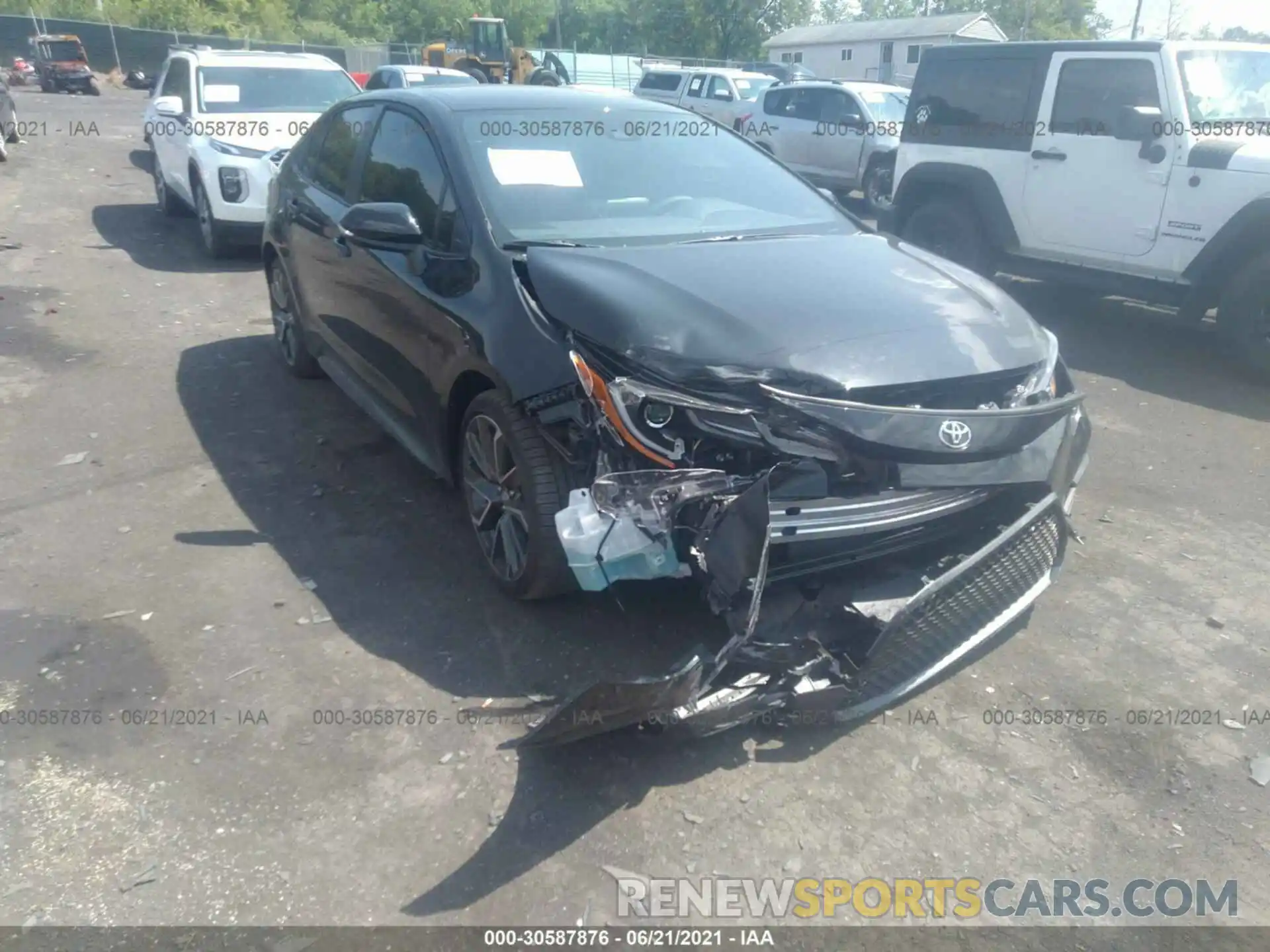 6 Photograph of a damaged car JTDS4MCE5MJ073487 TOYOTA COROLLA 2021