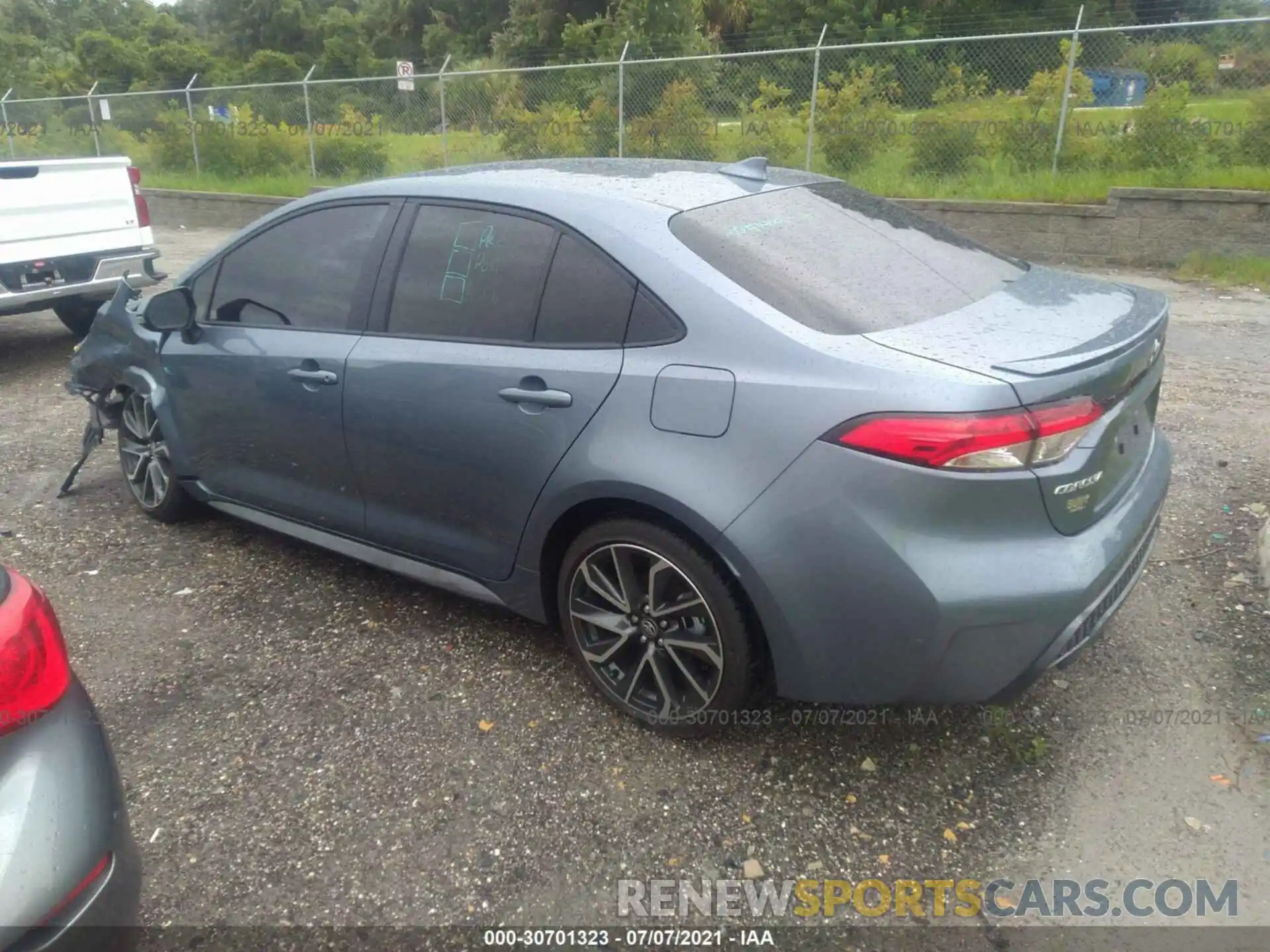 3 Photograph of a damaged car JTDS4MCE5MJ074865 TOYOTA COROLLA 2021