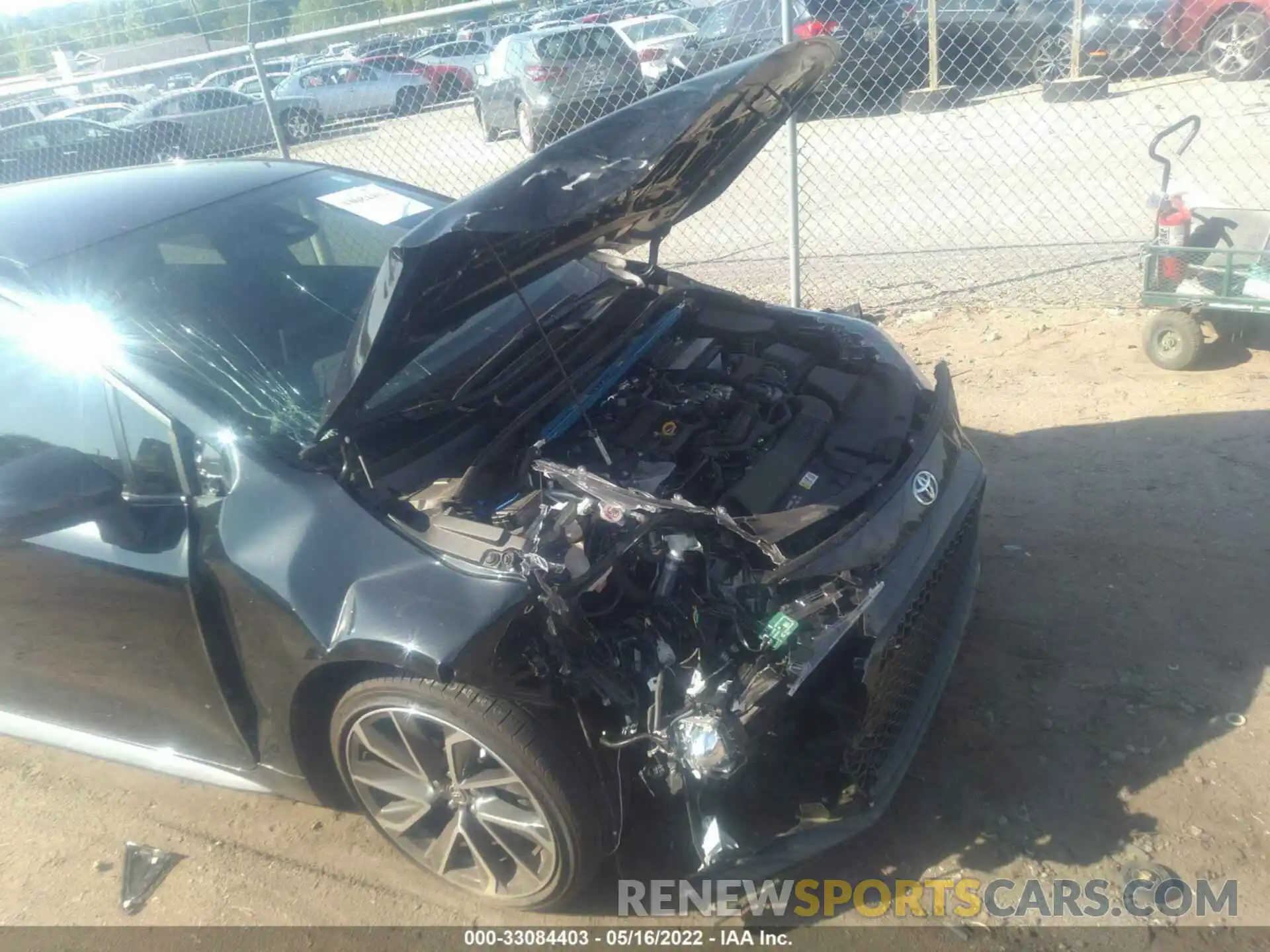 6 Photograph of a damaged car JTDS4MCE5MJ075014 TOYOTA COROLLA 2021