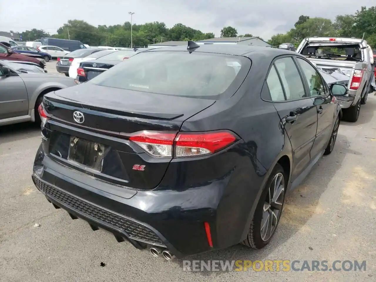 4 Photograph of a damaged car JTDS4MCE5MJ076244 TOYOTA COROLLA 2021