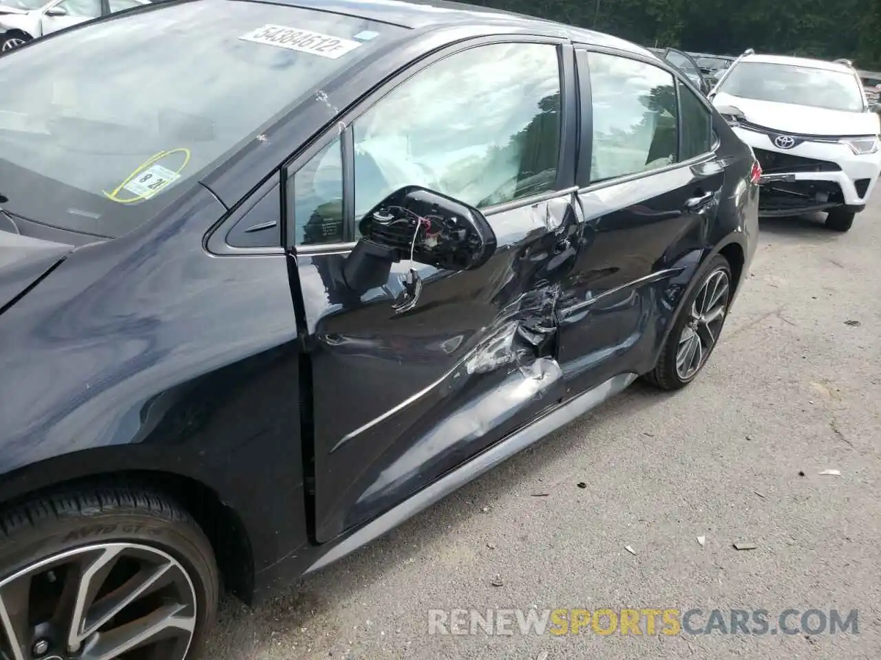 9 Photograph of a damaged car JTDS4MCE5MJ076244 TOYOTA COROLLA 2021