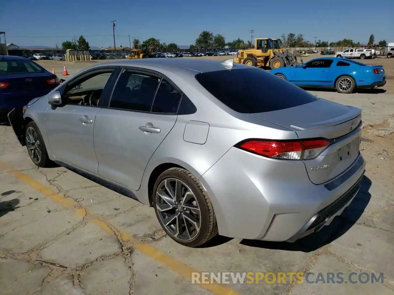 3 Photograph of a damaged car JTDS4MCE5MJ076518 TOYOTA COROLLA 2021