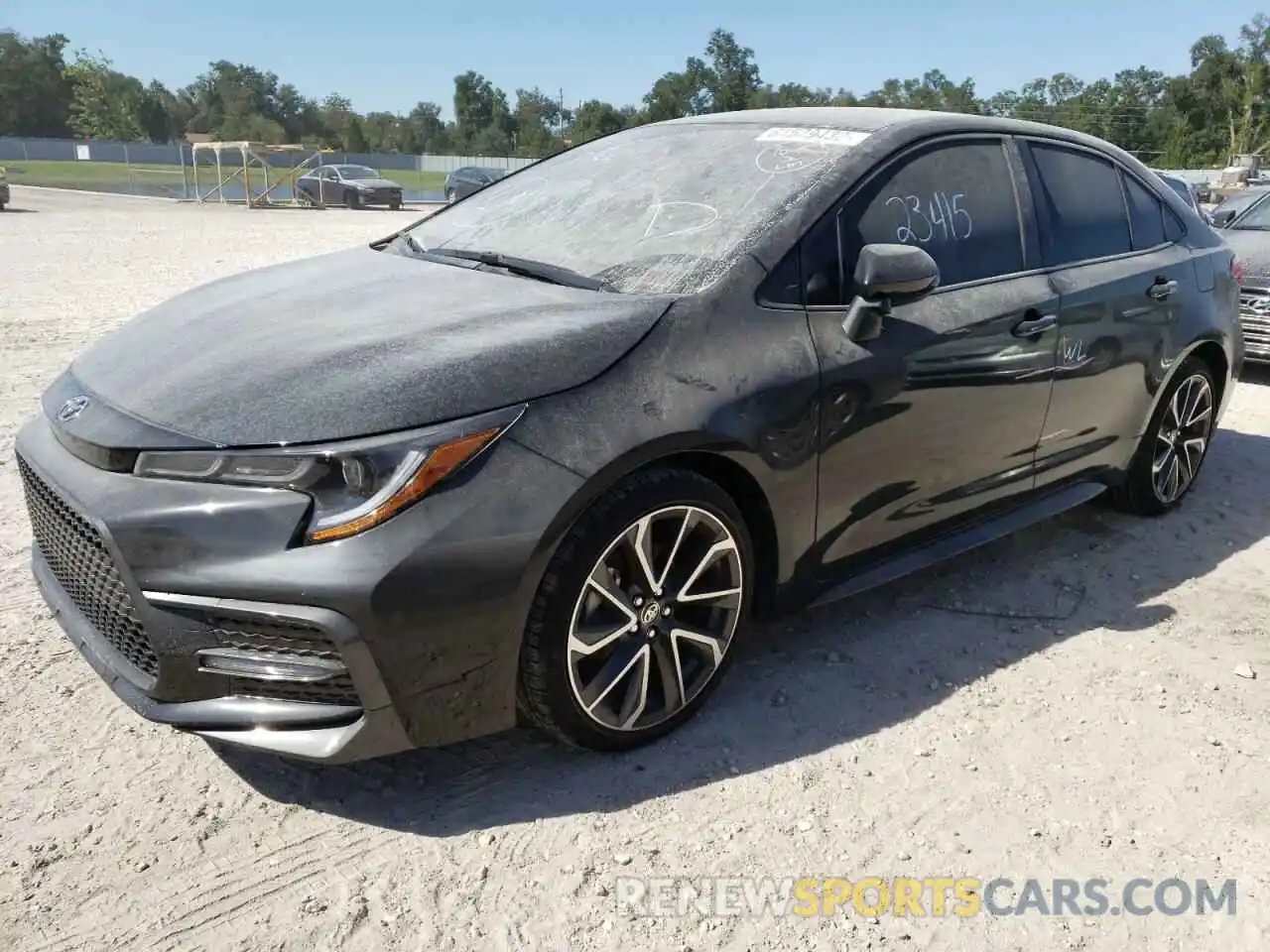 2 Photograph of a damaged car JTDS4MCE5MJ080746 TOYOTA COROLLA 2021