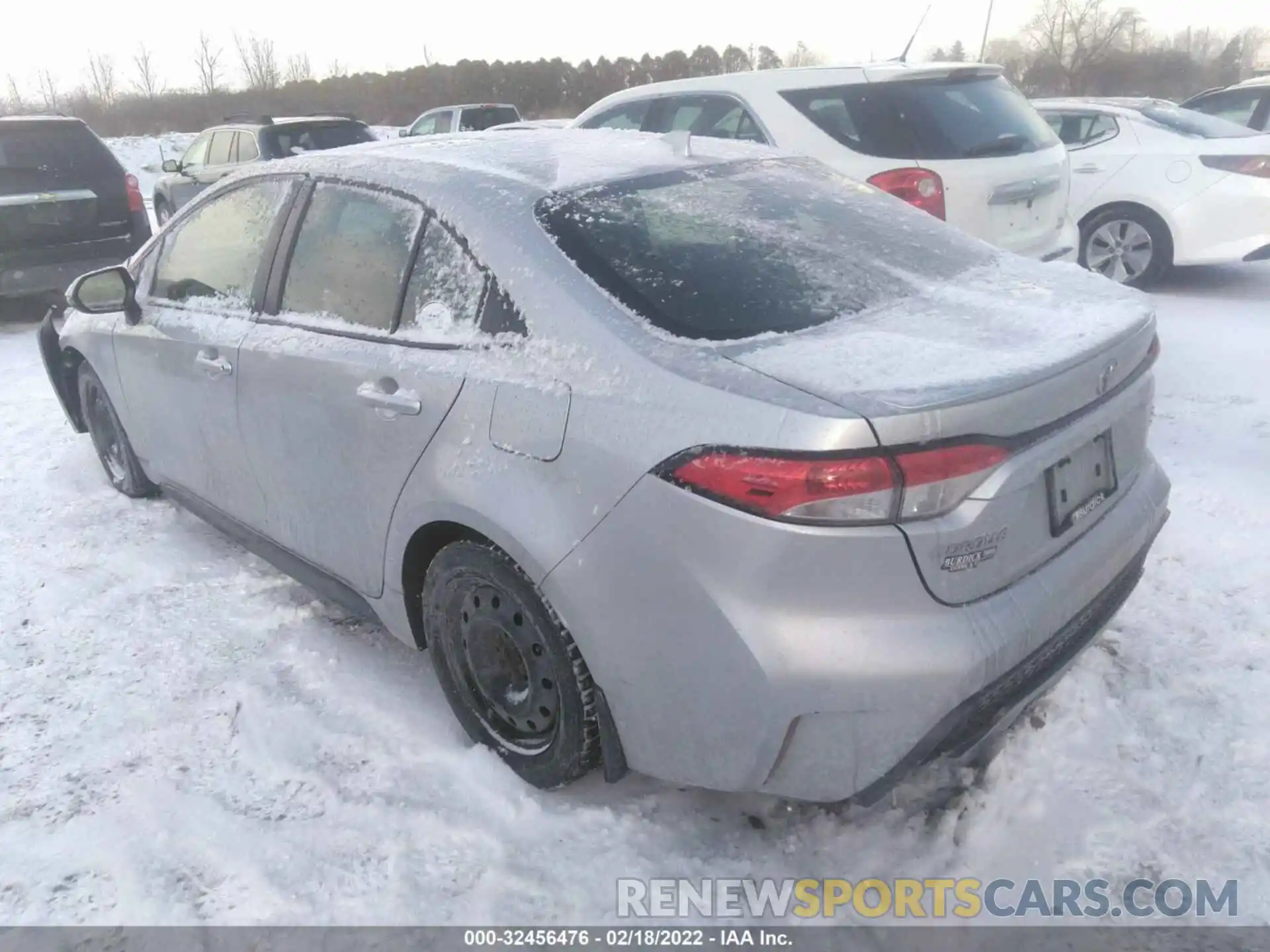 3 Photograph of a damaged car JTDS4MCE6MJ054625 TOYOTA COROLLA 2021