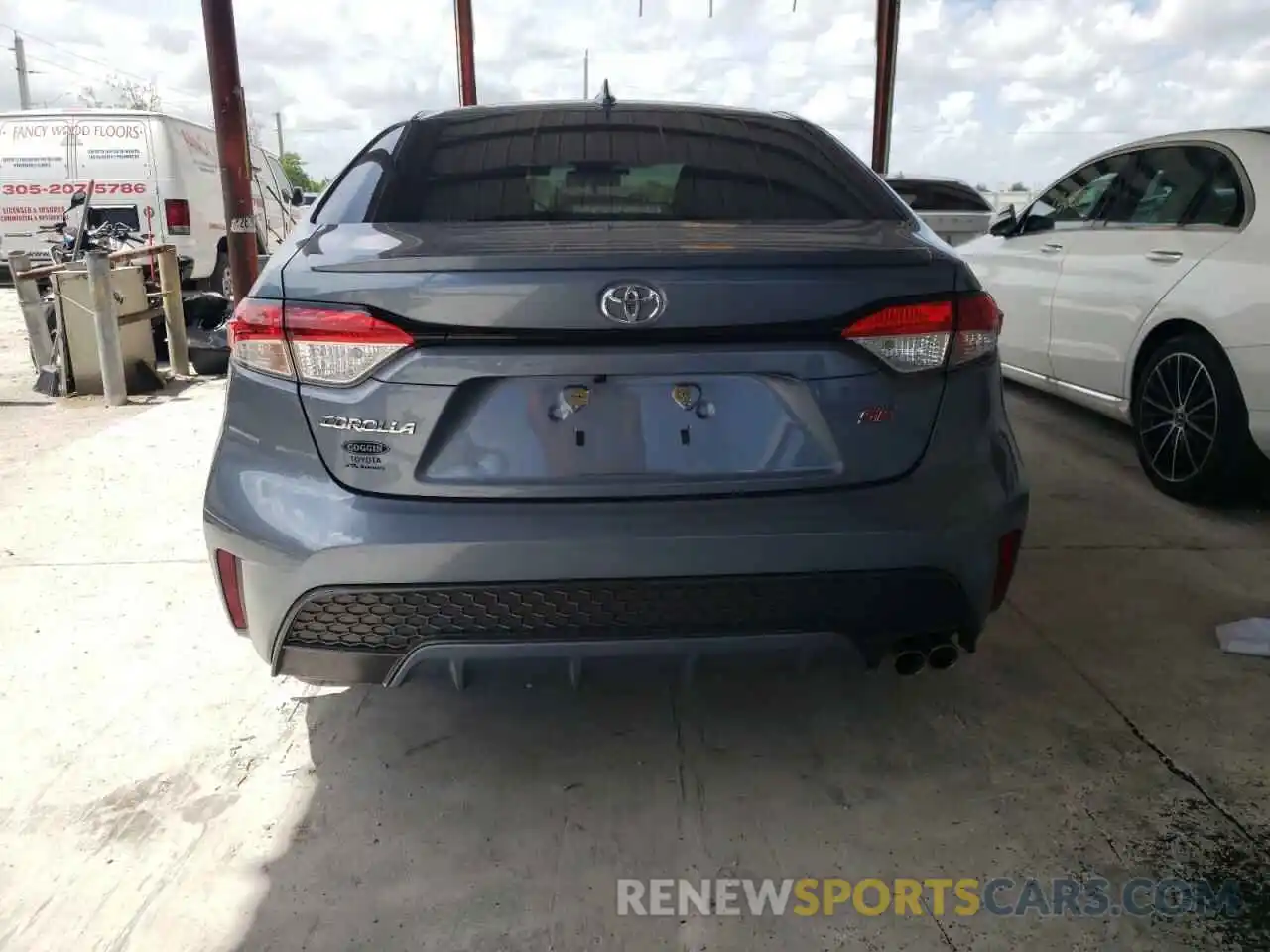 10 Photograph of a damaged car JTDS4MCE6MJ056326 TOYOTA COROLLA 2021