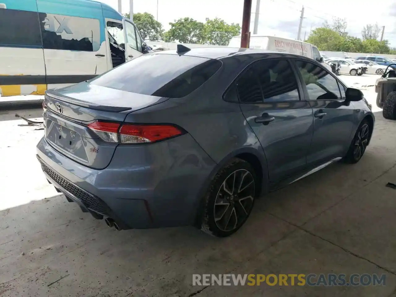 4 Photograph of a damaged car JTDS4MCE6MJ056326 TOYOTA COROLLA 2021