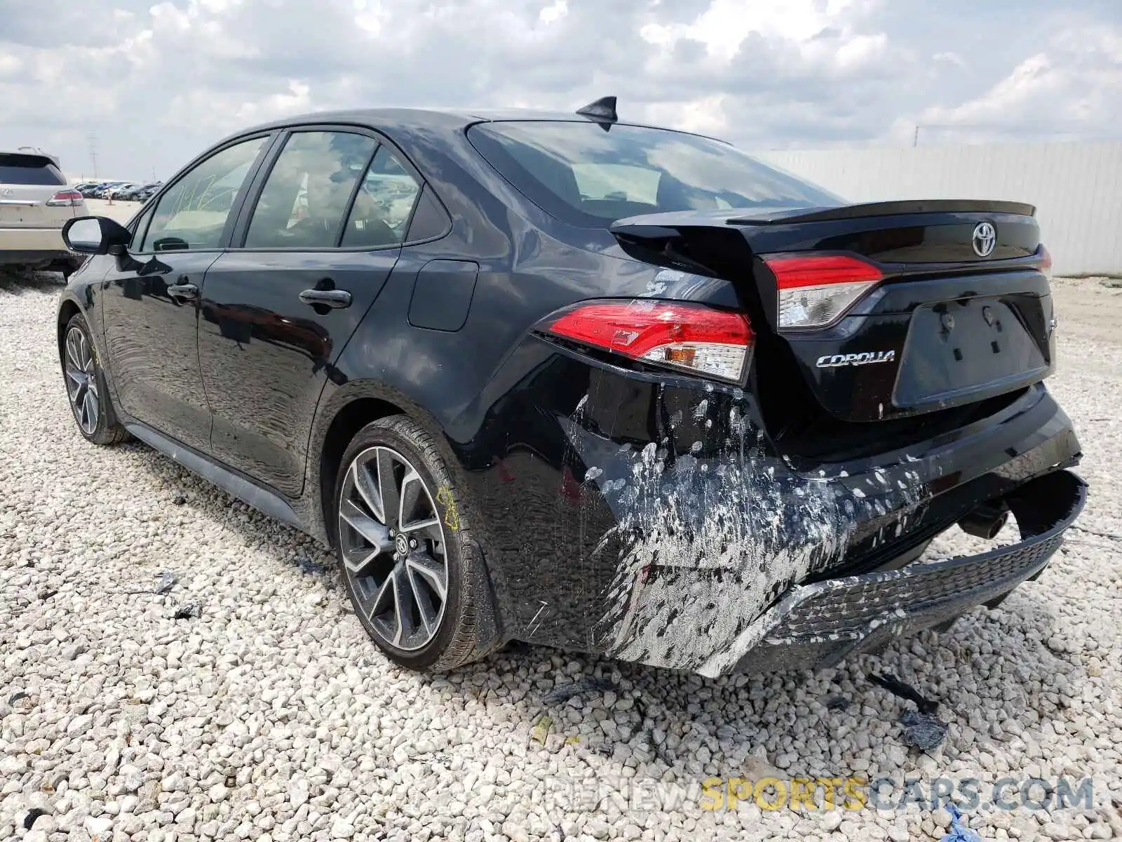 3 Photograph of a damaged car JTDS4MCE6MJ056889 TOYOTA COROLLA 2021