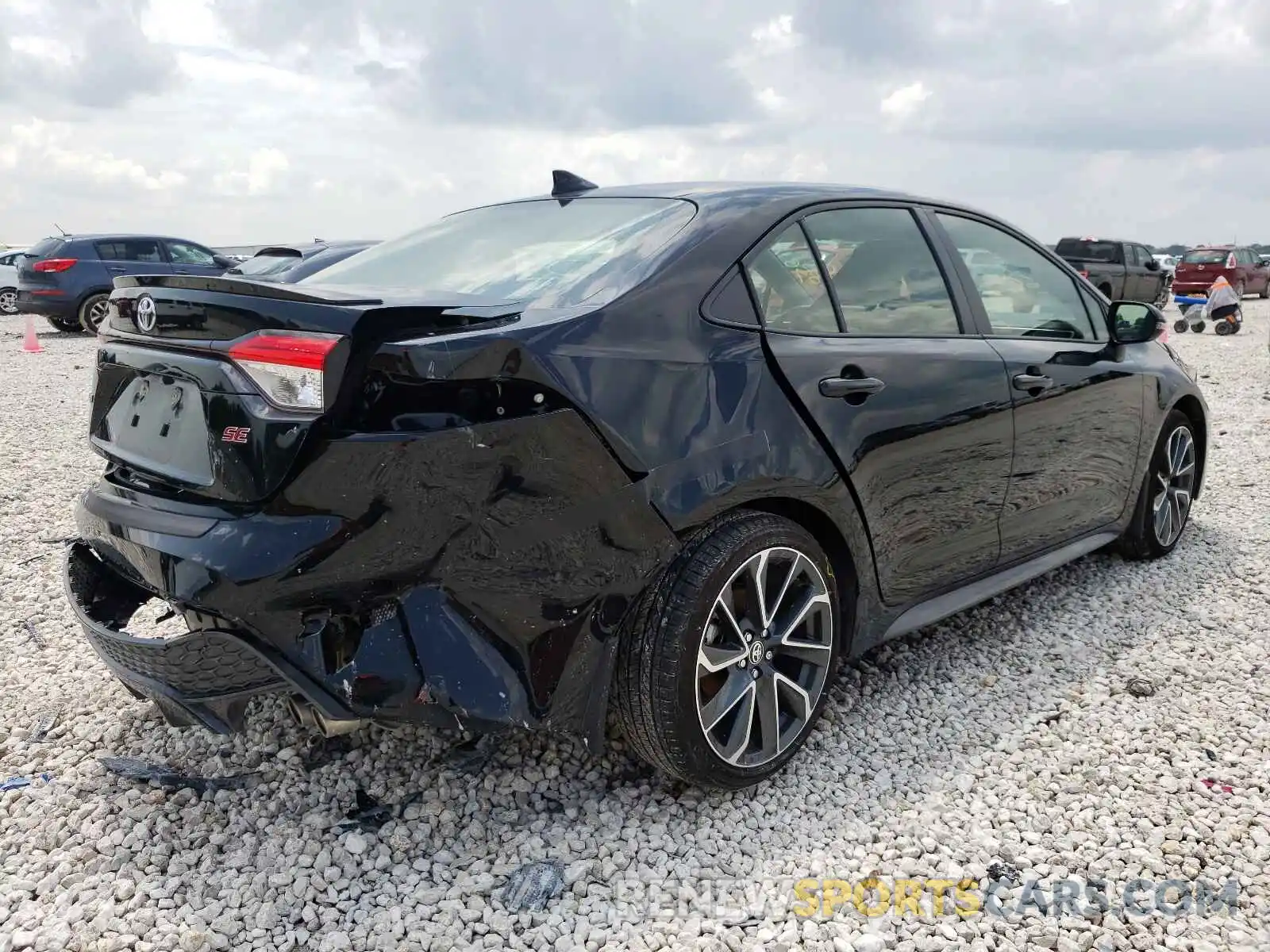 4 Photograph of a damaged car JTDS4MCE6MJ056889 TOYOTA COROLLA 2021