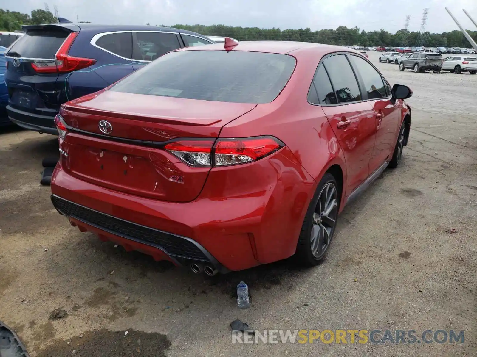 4 Photograph of a damaged car JTDS4MCE6MJ057198 TOYOTA COROLLA 2021