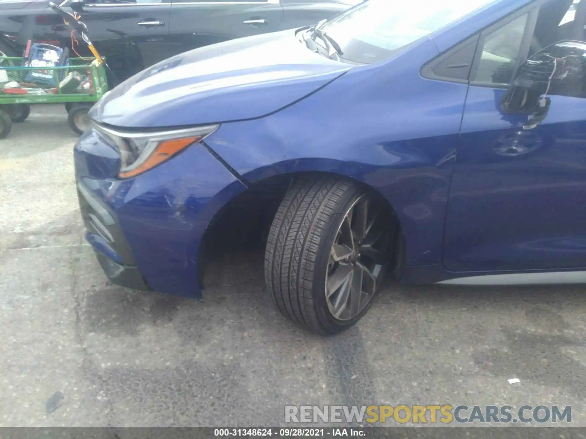 6 Photograph of a damaged car JTDS4MCE6MJ059551 TOYOTA COROLLA 2021