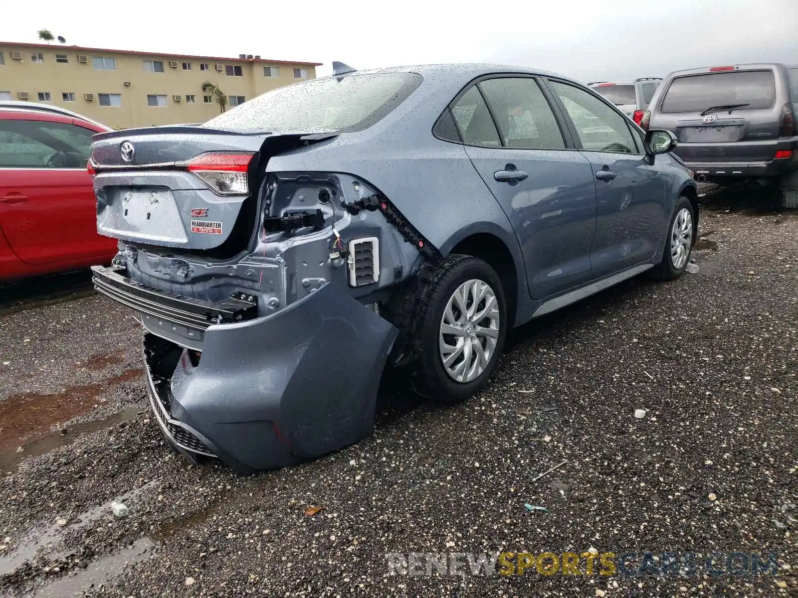 4 Photograph of a damaged car JTDS4MCE6MJ059954 TOYOTA COROLLA 2021