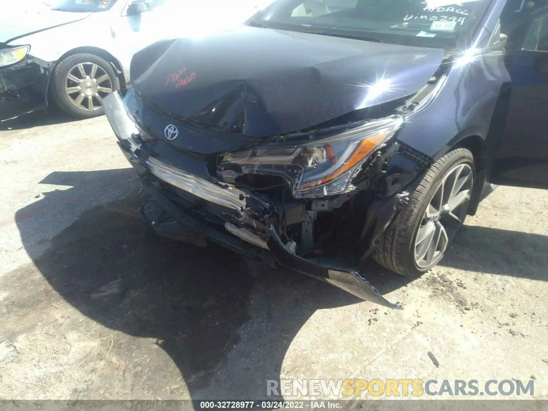 6 Photograph of a damaged car JTDS4MCE6MJ060294 TOYOTA COROLLA 2021