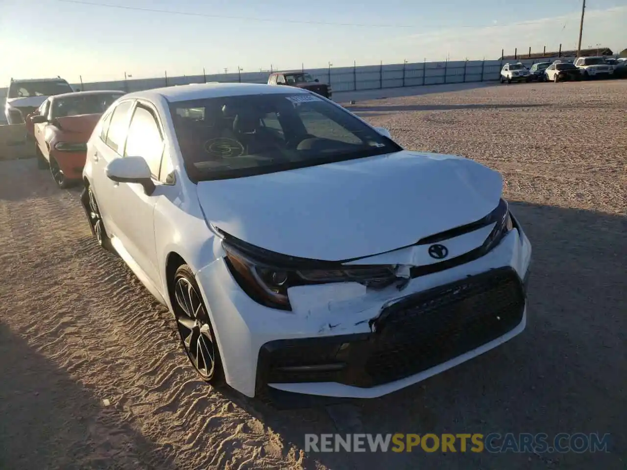 9 Photograph of a damaged car JTDS4MCE6MJ061123 TOYOTA COROLLA 2021