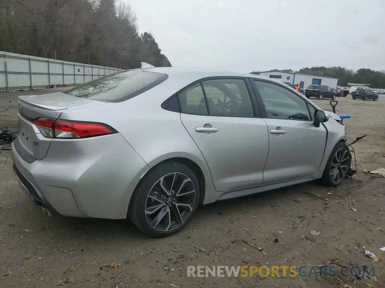 3 Photograph of a damaged car JTDS4MCE6MJ061140 TOYOTA COROLLA 2021