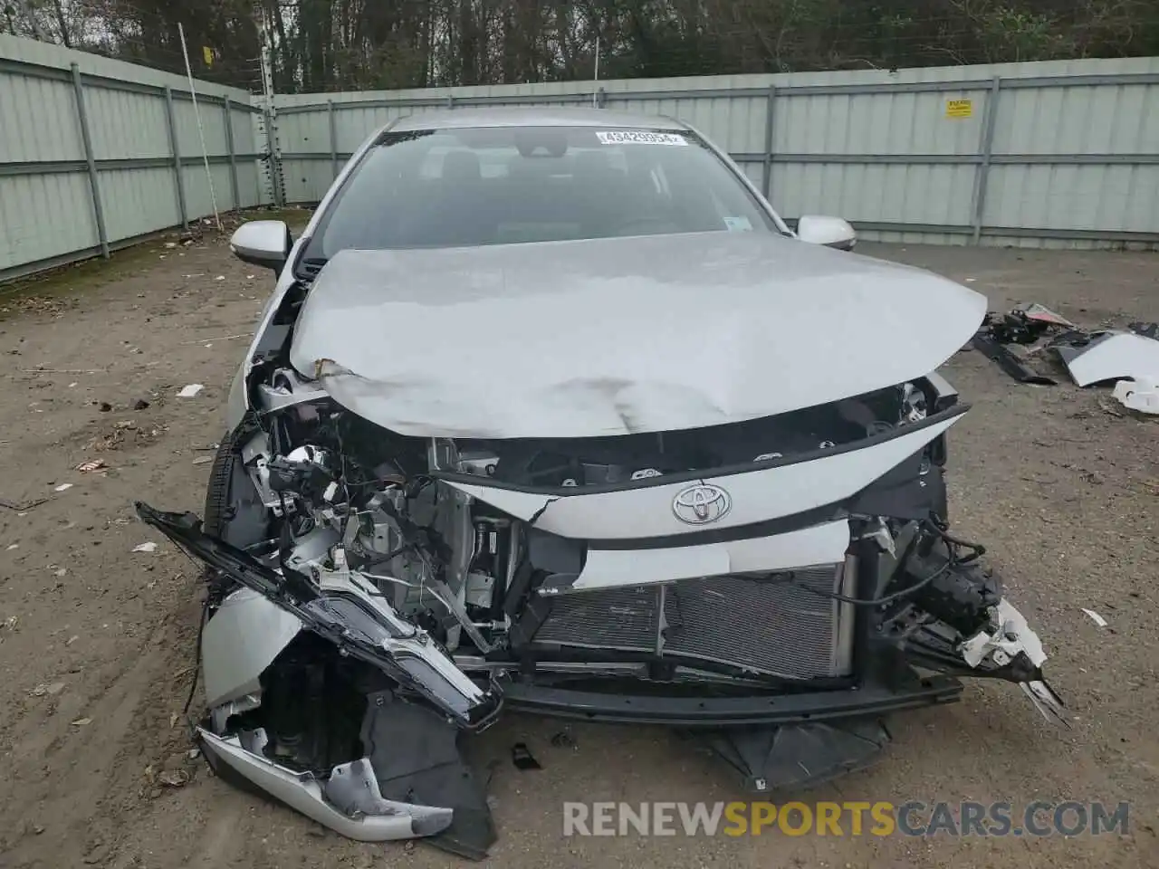 5 Photograph of a damaged car JTDS4MCE6MJ061140 TOYOTA COROLLA 2021